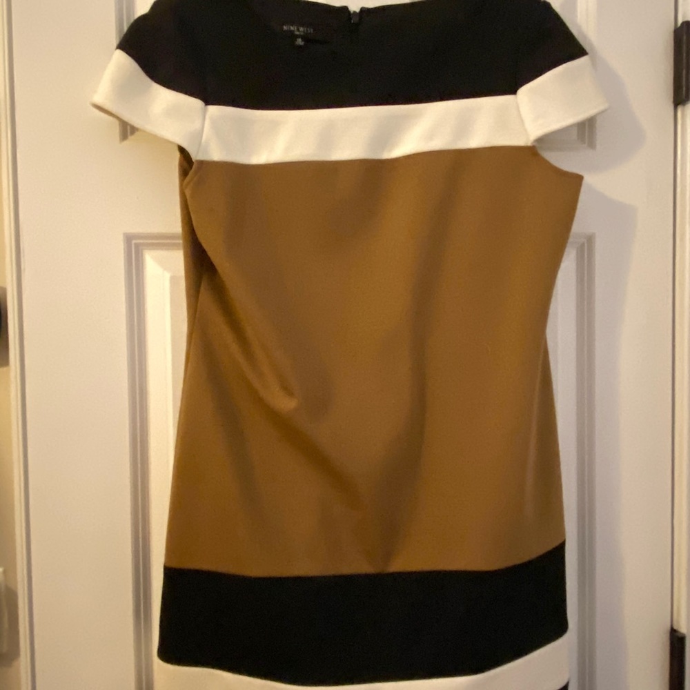 Nine West cap sleeve dress